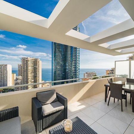 5Mn Monaco - Terrasse Vue Mer - Parking - Be Beausoleil Exterior foto