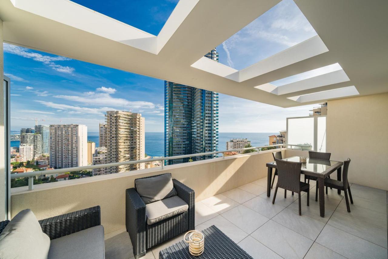 5Mn Monaco - Terrasse Vue Mer - Parking - Be Beausoleil Exterior foto