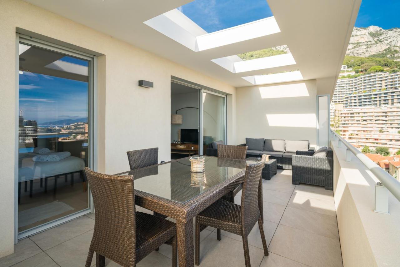 5Mn Monaco - Terrasse Vue Mer - Parking - Be Beausoleil Exterior foto