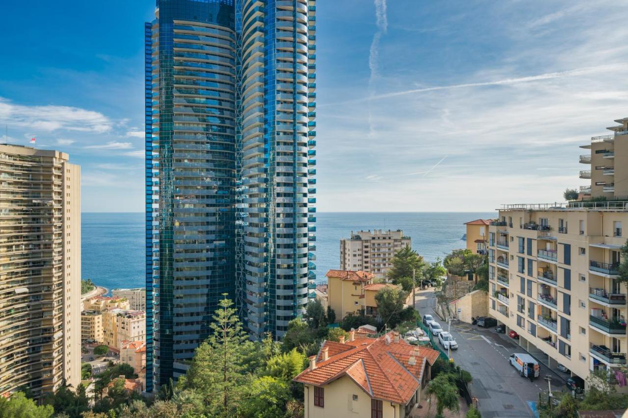 5Mn Monaco - Terrasse Vue Mer - Parking - Be Beausoleil Exterior foto