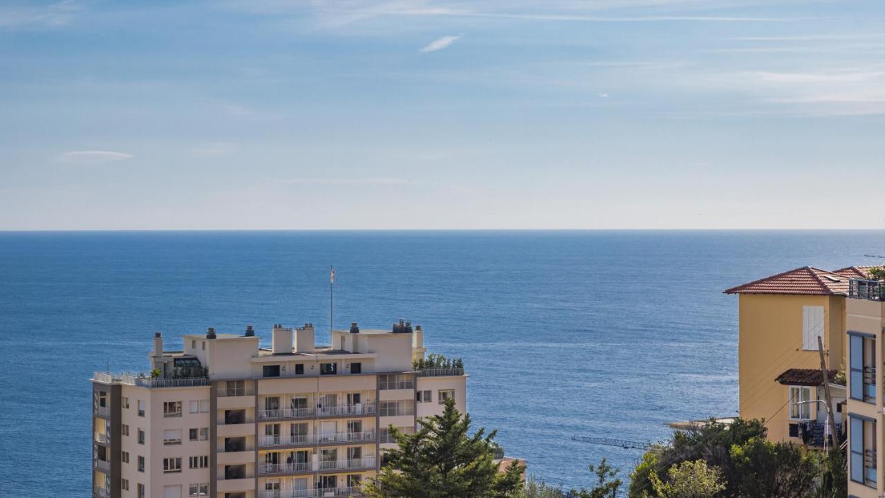 5Mn Monaco - Terrasse Vue Mer - Parking - Be Beausoleil Exterior foto