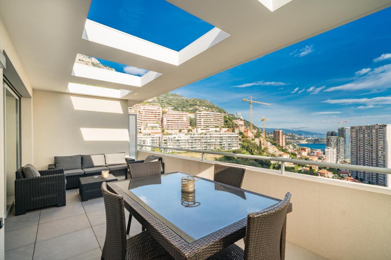 5Mn Monaco - Terrasse Vue Mer - Parking - Be Beausoleil Exterior foto